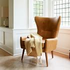 Erik Leather Wing Chair