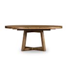 Emmerson&#174; Reclaimed Wood Round Expandable Dining Table (60&quot;&ndash;72&quot;)