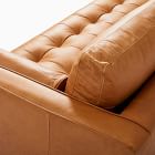 Dennes Leather 2-Piece Chaise Sectional (102&quot;)