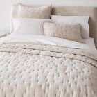 European Flax Linen Waffle Quilt &amp; Shams