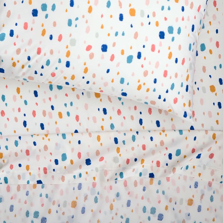 Abel Macias Painted Dot Pillowcase Set