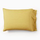 European Flax Linen Ruffle Pillowcases