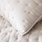 European Flax Linen Waffle Quilt &amp; Shams