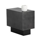 Gunmetal Steel Side Table (24&quot;)