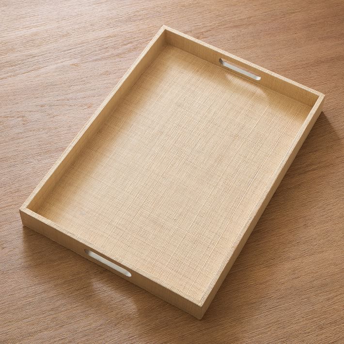 Woven Linen Tray