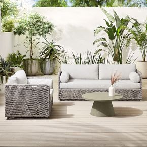 Coastal Outdoor Sofa (76