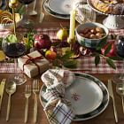 Heather Taylor Home Gingham Dinner Plate (Set of 4)