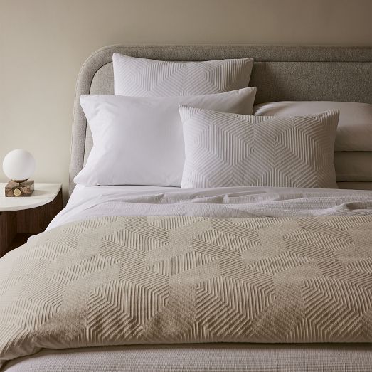 New West Elm Organic outlet Queen Sheet Set Pearl Gray