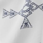 European Flax Linen Ladder Embroidered Curtain