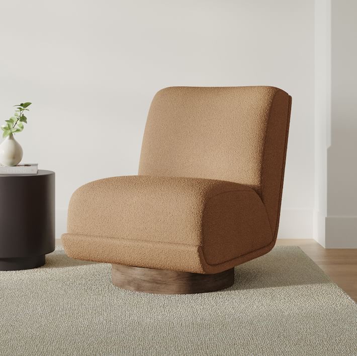 Bushwick Upholstered Swivel Chair