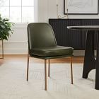 Open Box: Jack Metal Frame Leather Dining Chair