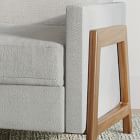 Spencer Wood-Framed Upholstered Recliner