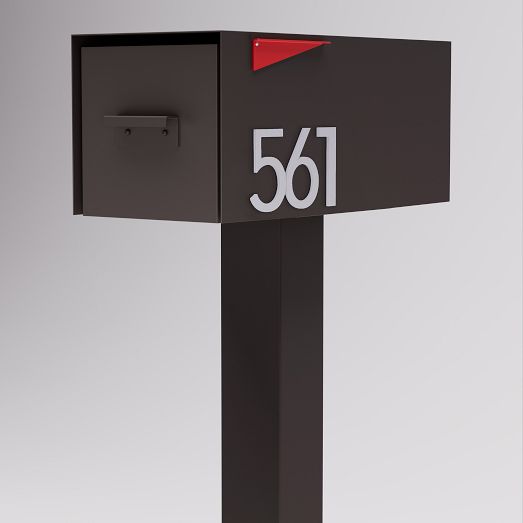 Post & Porch Malone PostMounted Mailbox West Elm