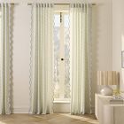 RHODE Batik Scallop Edge Curtain (Set of 2)