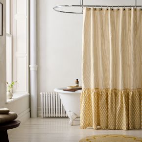 RHODE Thistle Shower Curtain | West Elm