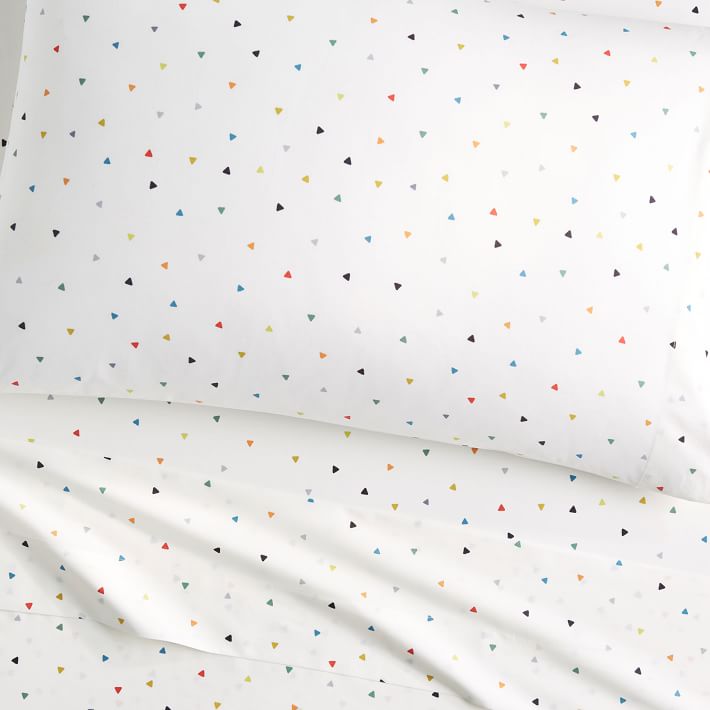 Organic Triangle Pillowcase Set