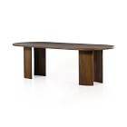 Oval Wooden Dining Table (98.5&quot;)