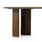 Oval Wooden Dining Table (98.5&quot;)