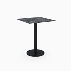 Orbit Restaurant Square Bar Table - Porcelain