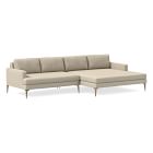 Andes 2-Piece Double Wide Chaise Sectional (117&quot;&ndash;138&quot;)
