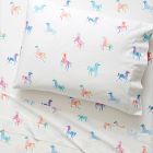 Organic Watercolor Unicorn Pillowcase