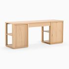 Norre 3-Piece Modular Desk w/ Drawers &amp; Shelves (75&quot;)