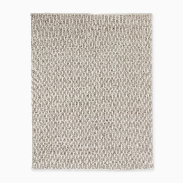 Woven Honeycomb Rug in Natural Size 5'x8'