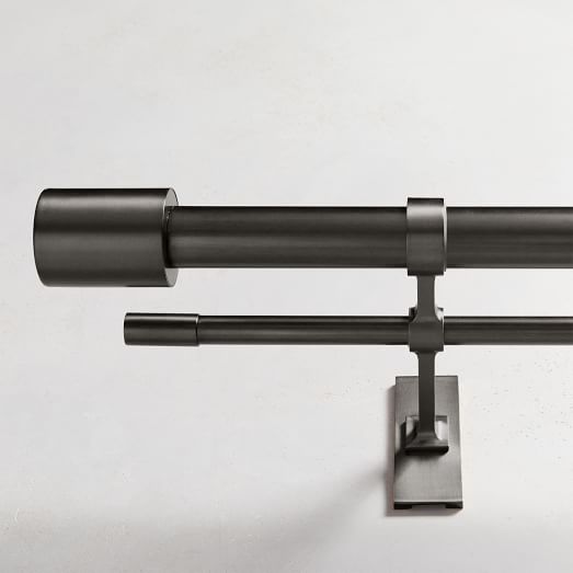Black Curtain Rod west elm