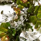 Faux Eucalyptus Garland - Green/Silver