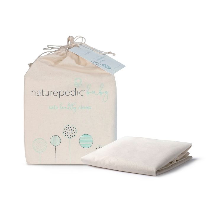 Naturepedic Organic Cotton Fitted Waterproof Protector Pad