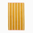 Woven Stripe Beach/Pool Towel - Black