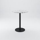 Orbit Bar Table - Faux Marble - Round