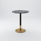 Orbit Bar Table - Faux Marble - Round