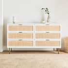 Ida Woven 6-Drawer Dresser (60&quot;)