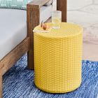 All-Weather Wicker Side Table