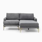 Andes Small 2-Piece Chaise Sectional (67&quot;)