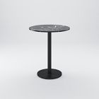 Orbit Bar Table - Faux Marble - Round