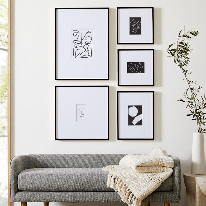 The Small-Space Classic Gallery Frames Set (Set of 5)
