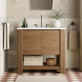 Graham Single Bathroom Vanity (24"–36") | West Elm