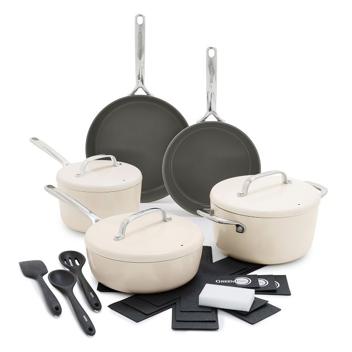 GreenPan™ GP5 Healthy Ceramic Nonstick 15Piece Cookware Set West Elm