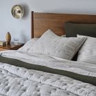 European Flax Linen Waffle Quilt &amp; Shams