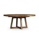 Emmerson&#174; Reclaimed Wood Round Expandable Dining Table (60&quot;&ndash;72&quot;)
