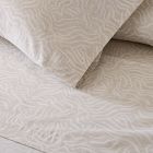 Cotton Percale Brushstrokes Sheet Set