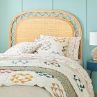 Misha &amp; Puff Rattan Headboard