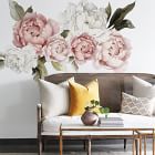 Blushing Peonies Wall Covering