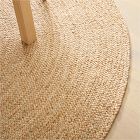 Chunky Braided Jute Round Rug