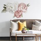 Blushing Peonies Wall Covering