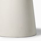 Concrete Pedestal Outdoor Round Side Table (18&quot;)