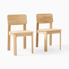 Anton Outdoor Teak Dining Chair (Set of 2)