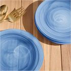 La Jolla Glass Salad Plate Sets